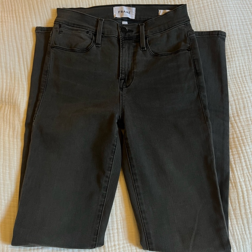 Frame Le High skinny